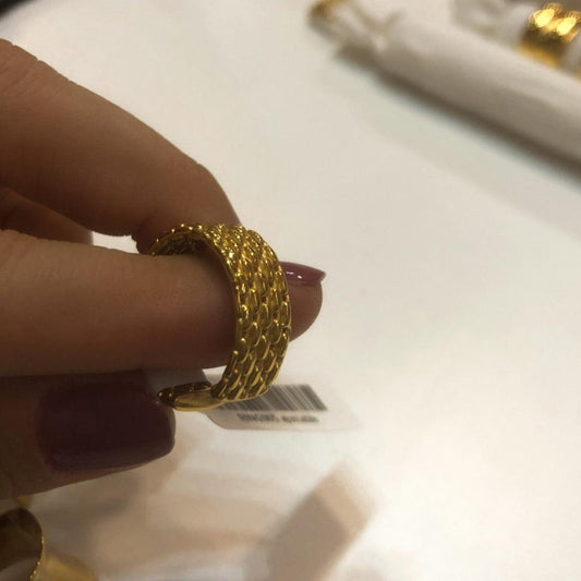 Anillo índigo